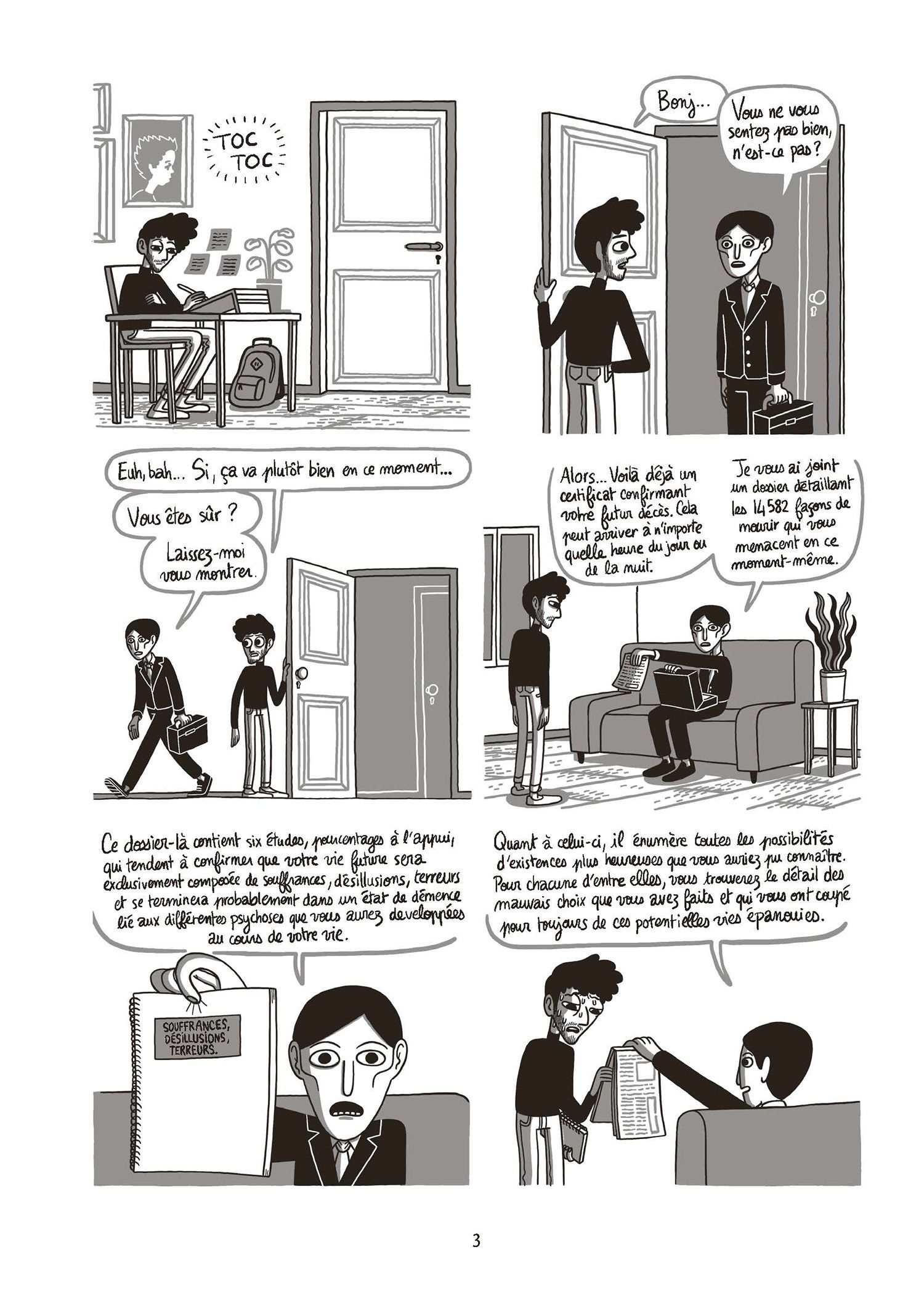 Le Mec Le Plus Flippé Du Monde L'Homme le plus Flippé du Monde (T01) - Petites Terreurs du Quotidien