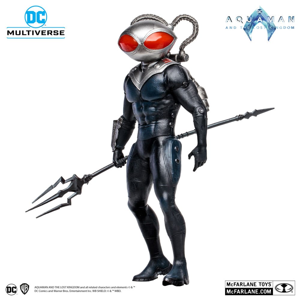 Aquaman et le Royaume perdu Megafig DC Multiverse Black Manta 30 cm